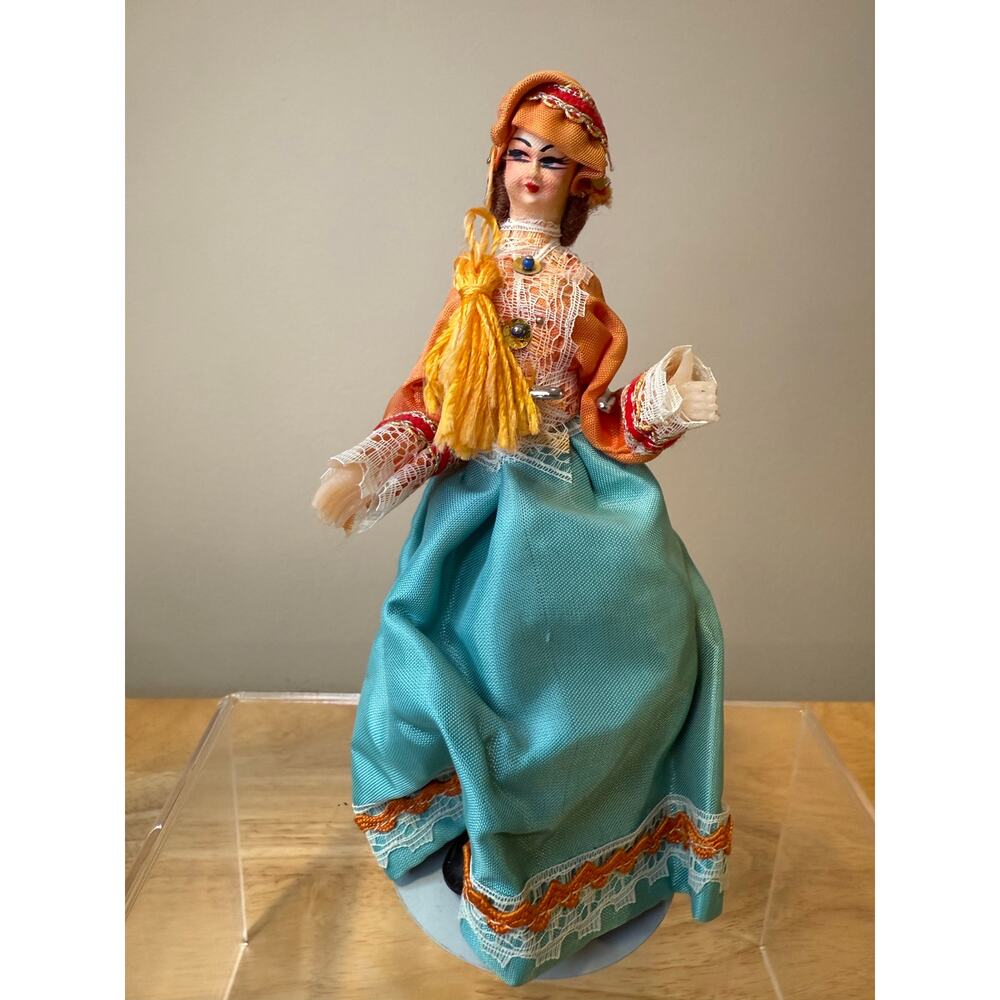 Vintage Collectible Souvenir Doll Traditional European Costume
